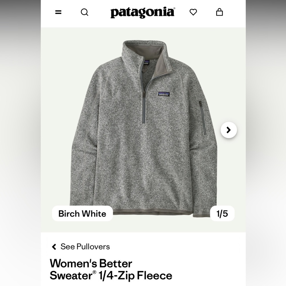 Patagonia Women's Better Sweater® 1/4-Zip Fleece